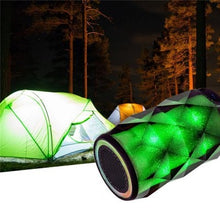 Load image into Gallery viewer, HAAYOT Crystal Cans Mini Portable LED Lighting Colorful Wireless Bluetooth Speaker